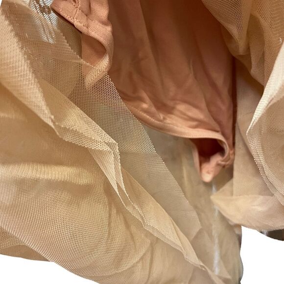 Weismann Sequin Fringe Dress Sparkly Tassel Bodysuit for Dance Performance M - Picture 6 of 9